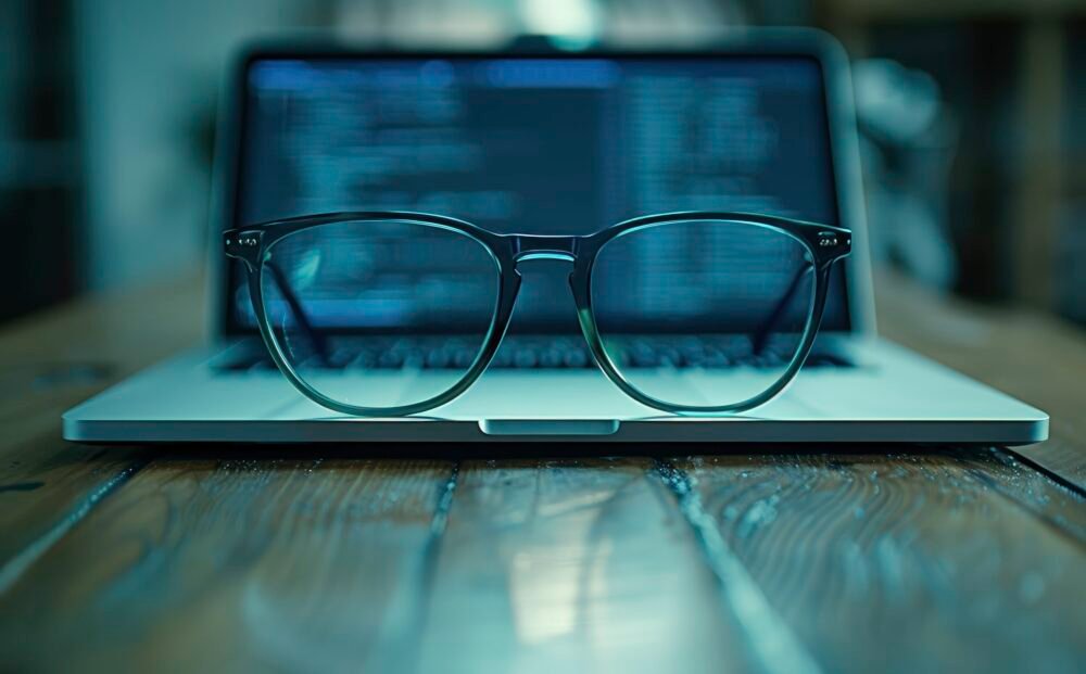 particle synthesis concept and glowing glasses gaming experience , , stunning dynamic product shot lighting, moody, dramatic, product imagery, 50mm lens, dof background, immaculate, exciting, hyper realistic, canon 1dx camera, High Quality --chaos 50 --ar 3:2 --stylize 250 --v 6 Job ID: a10573e9-ad44-45f0-9167-9082fdc19cd3